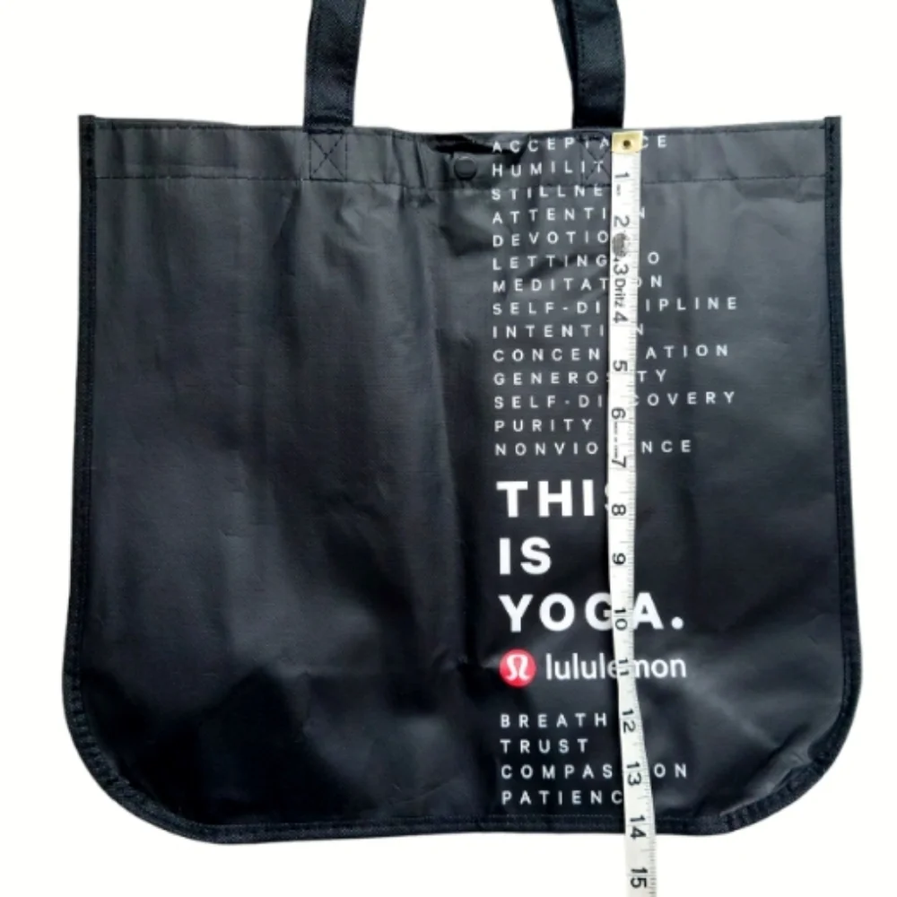 Lululemon Bundle Set of 3 Shipping Gift Bags Black Red